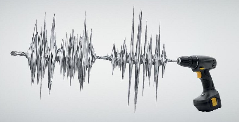 Аудио звук дрели